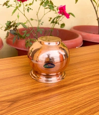  VIKRAM METAL  Copper pooja lota  - 3 INCH