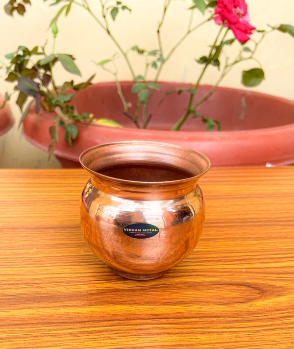  VIKRAM METAL  Copper pooja lota  - 2.2 INCH