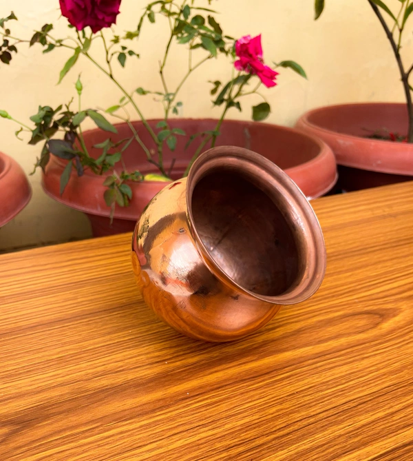  VIKRAM METAL  Copper pooja lota  - 2.2 INCH
