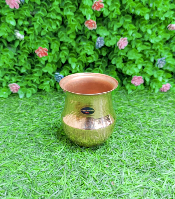 VIKRAM METAL   Copper Parsi Lota 150 ml  - 2.58 INCH