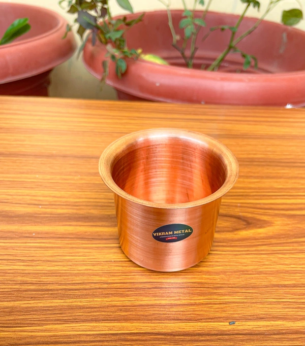 VIKRAM METAL  Copper panchpatra  - 2.3 INCH