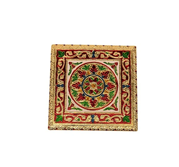 VIKRAM METAL  Meenakri Bajot - 10x10 inch