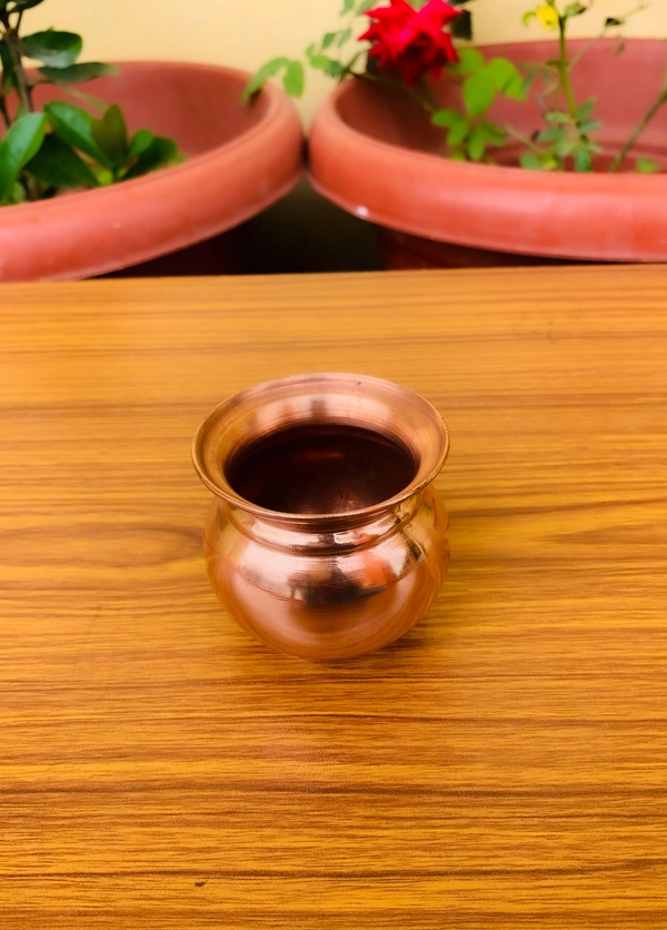 VIKRAM METAL  Copper Marwadi Lota 150 ml  - 2 INCH