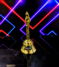 VIKRAM METAL  Brass Pooja Bell/Garuda Ghanti for Home - 5.7INCH, GOLDEN