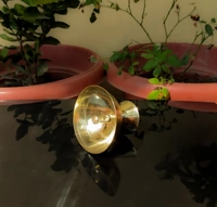 VIKRAM METAL   Brass Pyali deepak  - 00 NO., GOLDEN