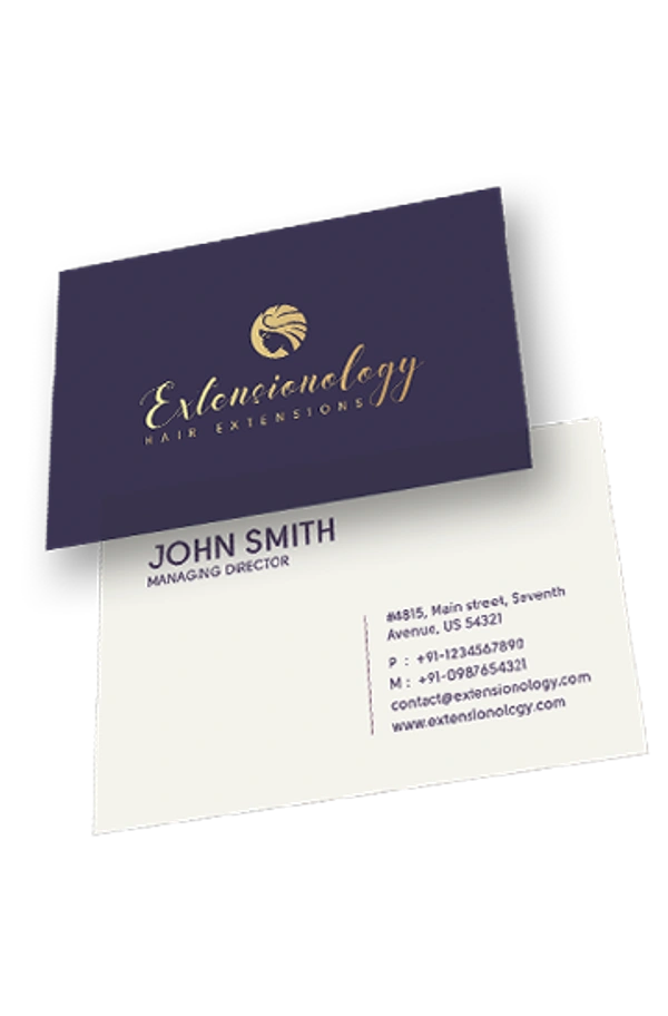 Special Visiting Card 100 Nos - Mat, Double Side