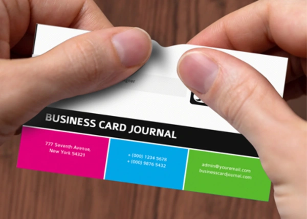 Visiting Card Synthetic - 1000, Single Side