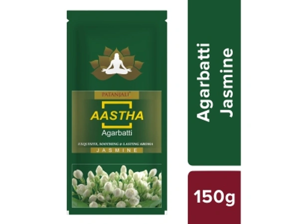 PATANJALI AASTHA AGARBATTI JASMINE - 150 GM