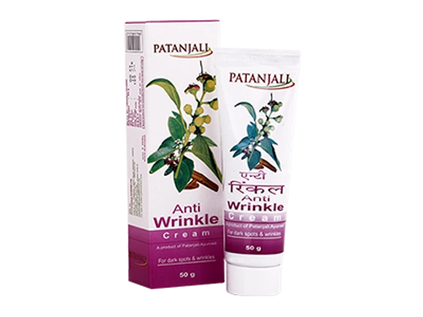 PATANJALI ANTI WRINKLE CREAM 50 G