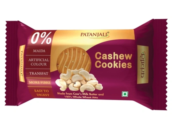 PATANJALI CASHEW COOKIES 58 GM