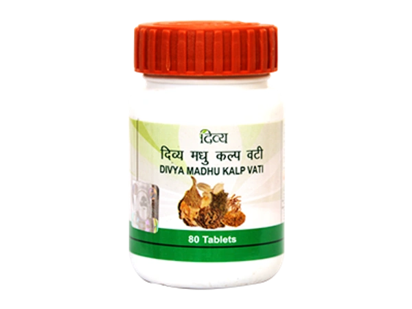 PATANJALI DIVYA MADHU KALP VATI 80 TABLETS
