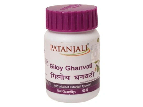 PATANJALI GILOY GHAN VATI 60 PC (NEW)