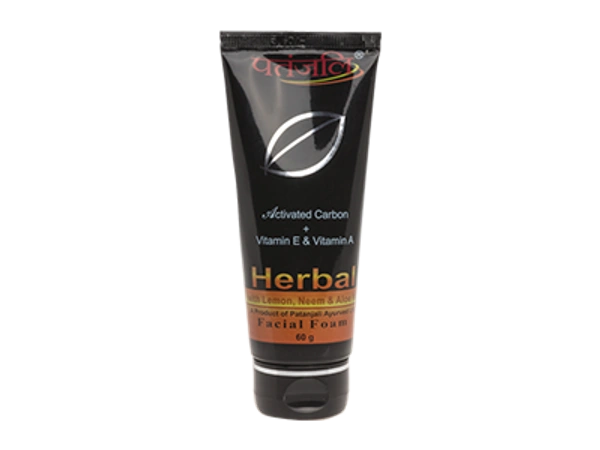 PATANJALI HERBAL FACIAL FOAM 60 GM