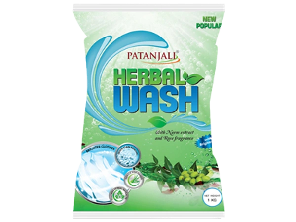 PATANJALI HERBAL WASH DETERGENT POWDER 1 KG