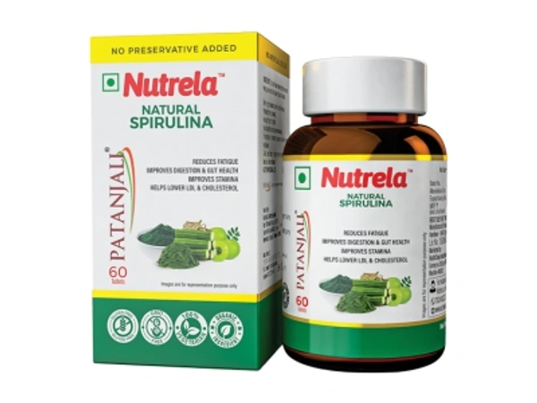 PATANJALI PAT NUTRELA SPIRULINA NATURAL