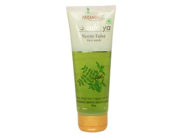 PATANJALI SAUNDARYA NEEM TULSI FACE WASH 100-G