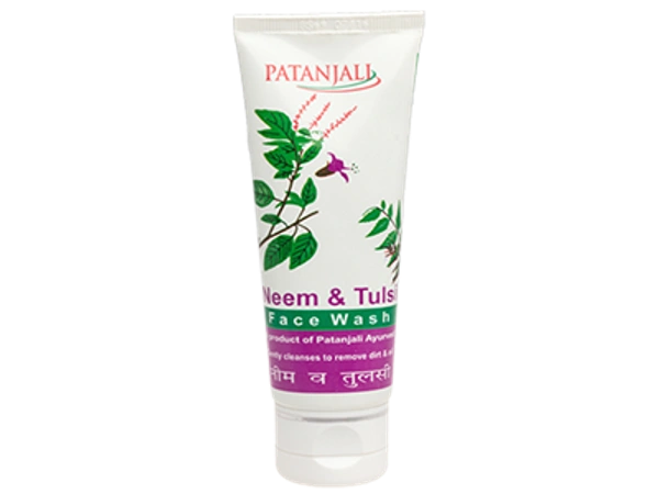 PATANJALI SAUNDARYA NEEM TULSI FACE WASH 60 GM