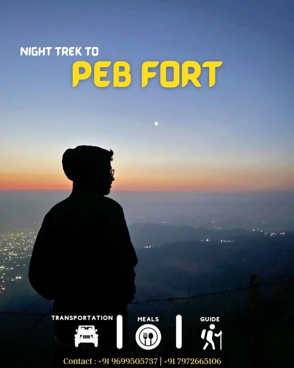 Night trek to Peb Fort 🚩 -