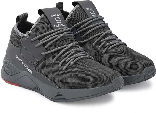 SAPIYU  Men's Air Series Mesh Sports Running Shoes (Made in India) Running Shoes For Men  (Grey) - 10