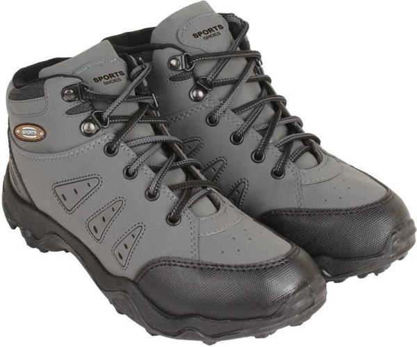 SAPIYU  Men's Grey-400 Sports Shoes (Running Shoes) Running Shoes For Men  (Grey) - 8, GREY