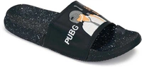 SAPIYU Mens PUBG Slides (BLACK) - 10, BLACK