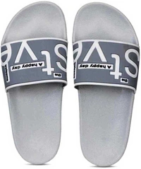 SAPIYU  Mens slides (GREY) - 7, GREY