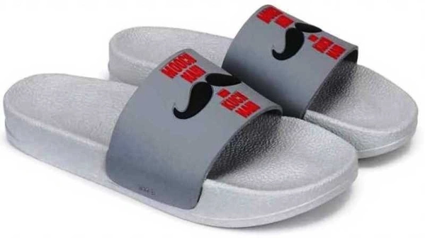 SAPIYU Mens Slides  - 7, GREY