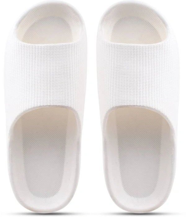 SAPIYU Zig Zag Casual Comfort Trendy Stylish Slip-On Slipper, Flip Flops For Women Slides - 9