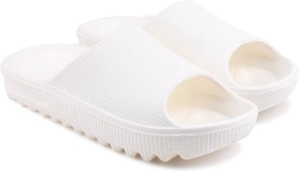 SAPIYU Zig Zag Casual Comfort Trendy Stylish Slip-On Slipper, Flip Flops For Women Slides - 9