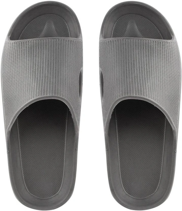 SAPIYU Mens Slides (Grey) - 7, GREY
