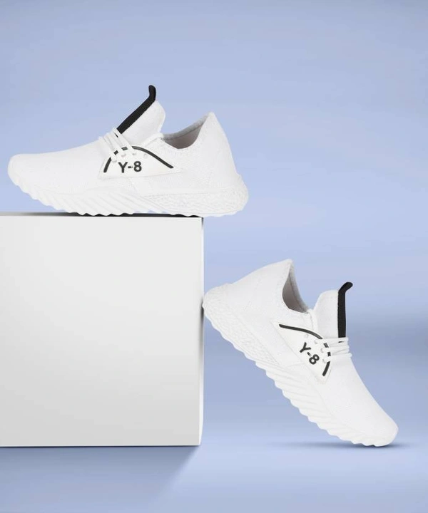 SAPIYU Stylish & Comfortable Sports cum Gym Training Shoes Training & Gym Shoes For Men  (White) - 6, White