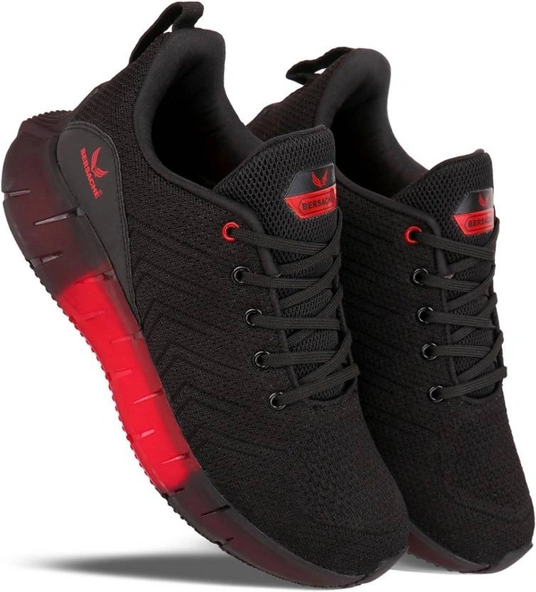 SAPIYU Sports Shoes ,BLACK Shoe Running Shoes For Men  (Black) - 10