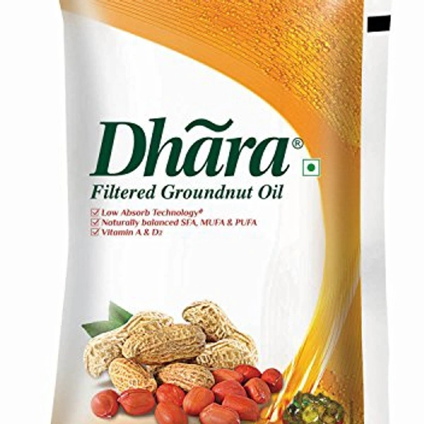 Dhara Groundnut Filtered Oil