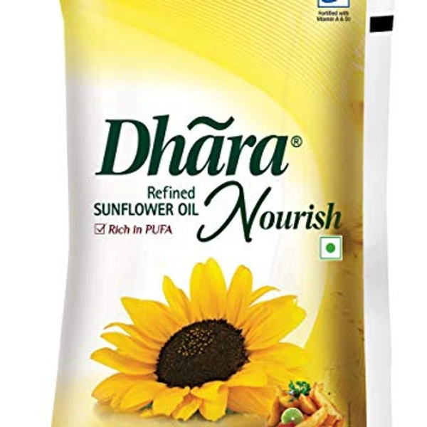 Dhara Refined Sunflower Oil