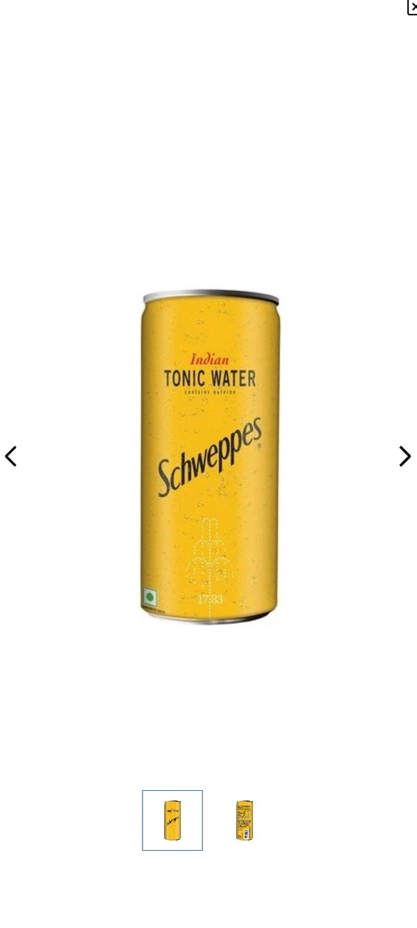 Schewappes Indian Tonic Water Drink