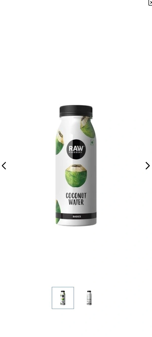 Raw Pressary Natural Coconut Water