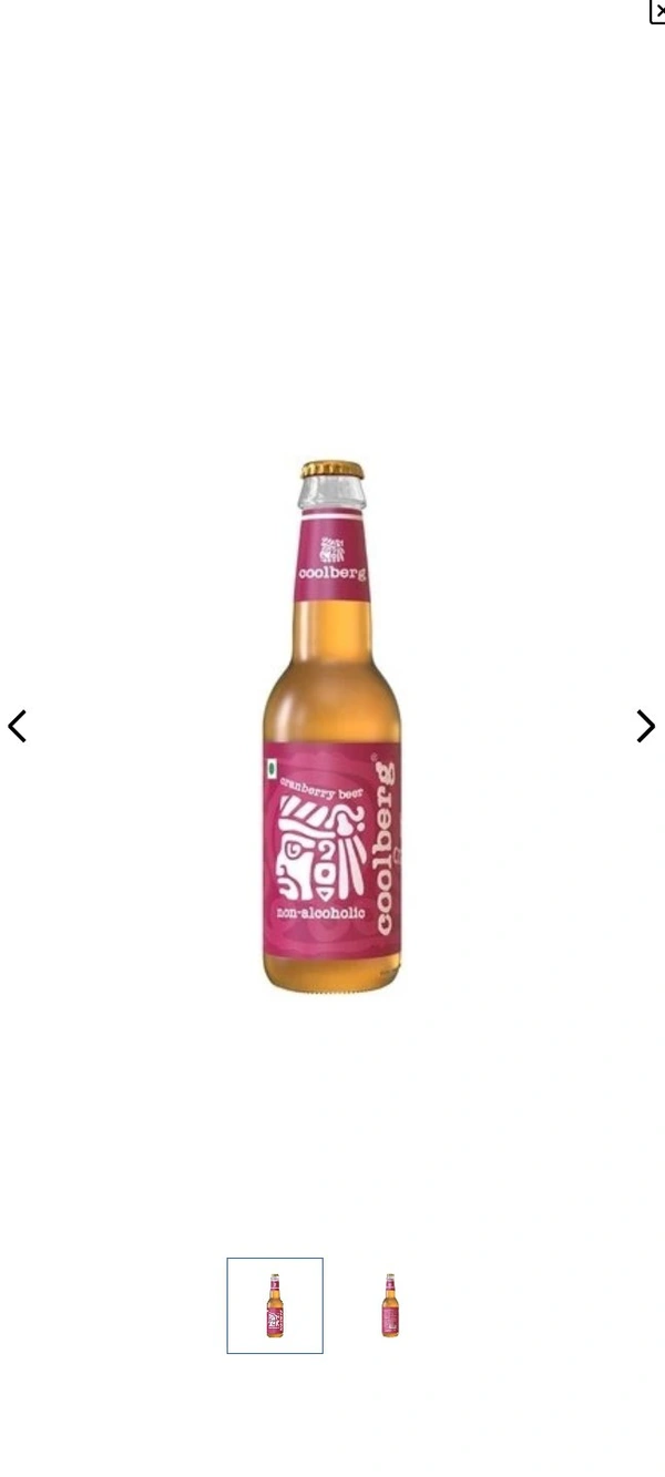Coolberg Non Alicholic Canberry Beer