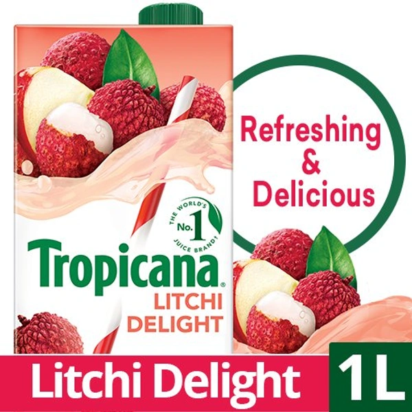 Real Tropicana Litchi Juice