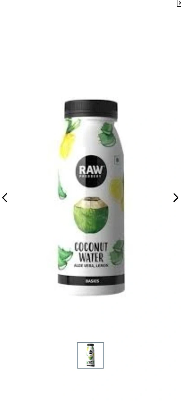 Raw Pressary Coconut & Aloe Lemon juice