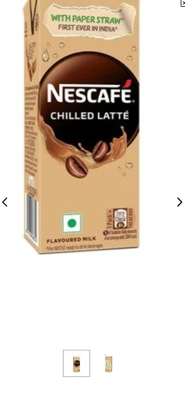Nescafe Chilled Latte Cold Coffee