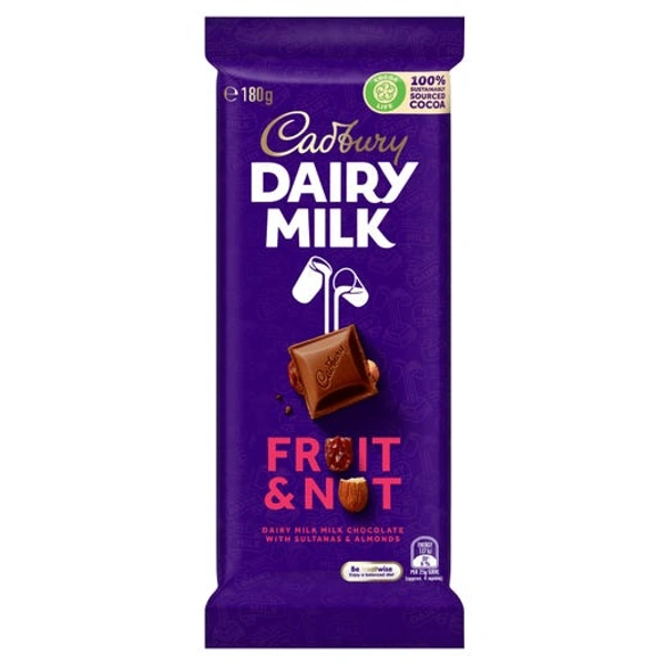 Cadbury Dairy Milk Fruits & Nut