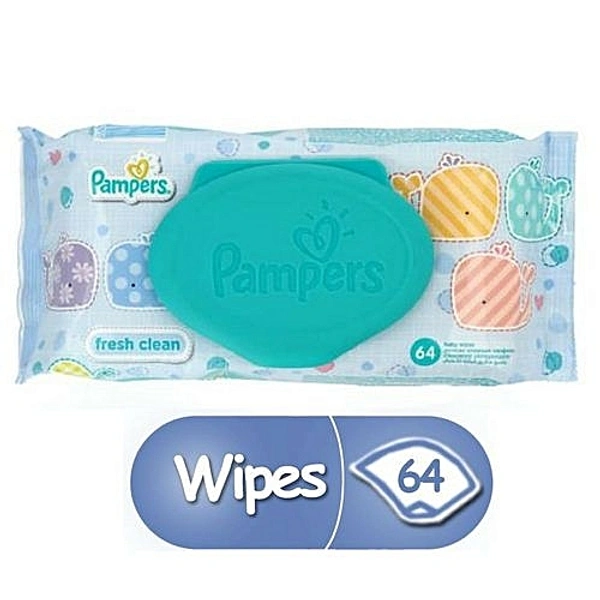 Pamper Fresh Clean Baby Wipes