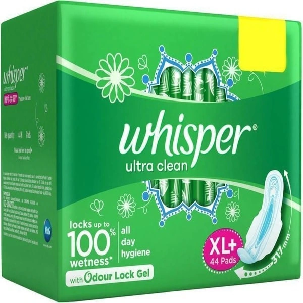 Whisper Ultra Clean Santiory Pads