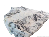 Doppelganger Homes Black n White Flowers Single Duvet (Blanket Cover)