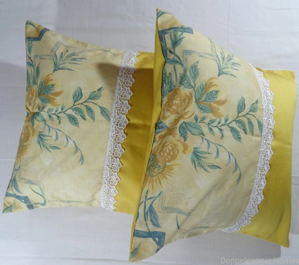 Doppelganger Homes Victorian Print Cushion Cover Set Of 3 PCS