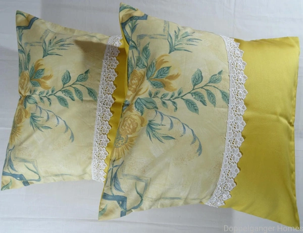 Doppelganger Homes Victorian Print Cushion Cover Set Of 3 PCS