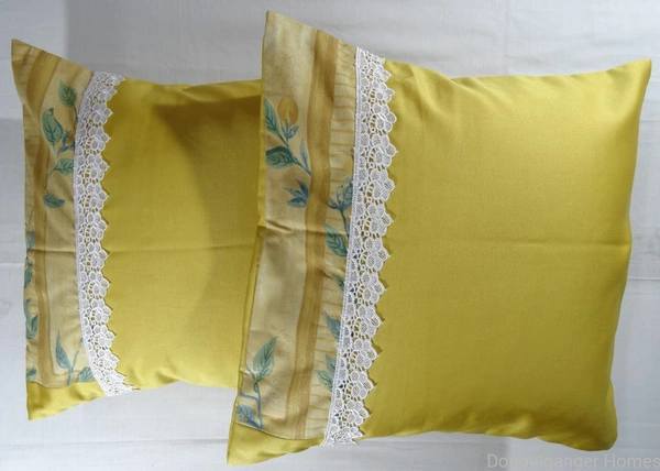 Doppelganger Homes Victorian Print Cushion Cover Set Of 2 PCS