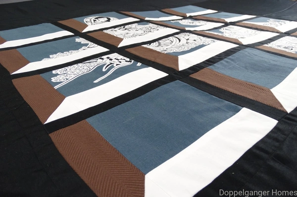 Doppelganger Homes Attic Window - Eternal Love Bed Cover