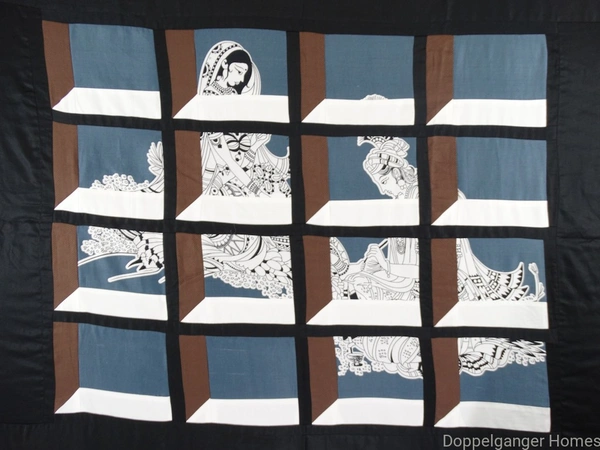 Doppelganger Homes Attic Window - Eternal Love Bed Cover