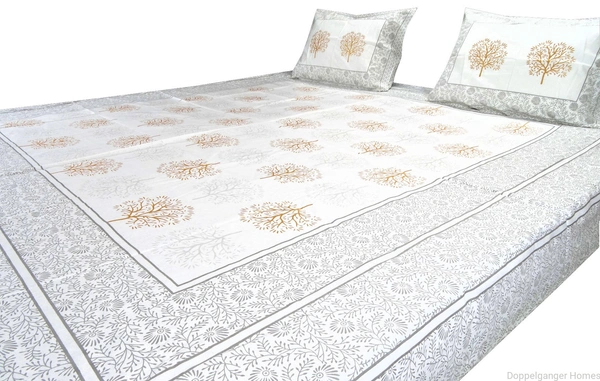 Doppelganger Homes Autumn Trees Double Bed sheet